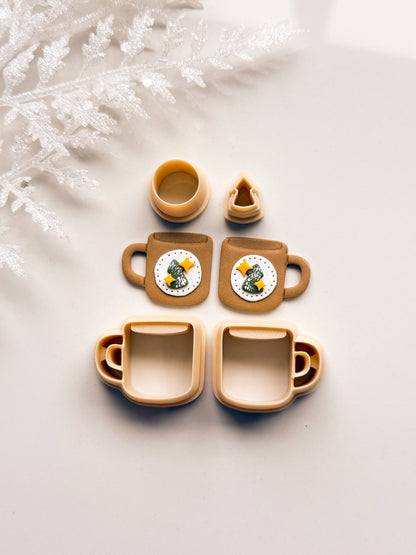 Festive Mugs Clay Cutter Set