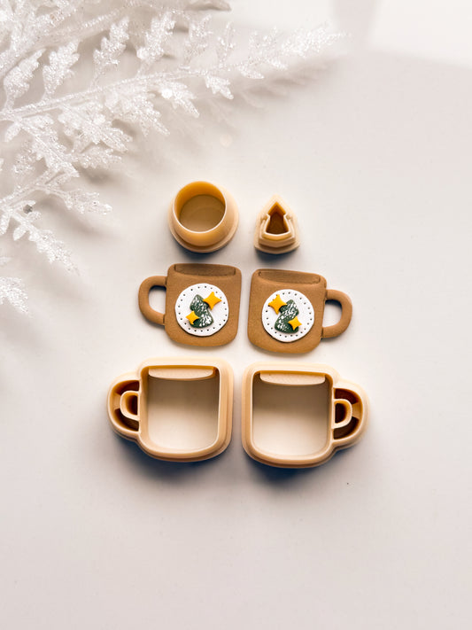Festive Mugs Clay Cutter Set