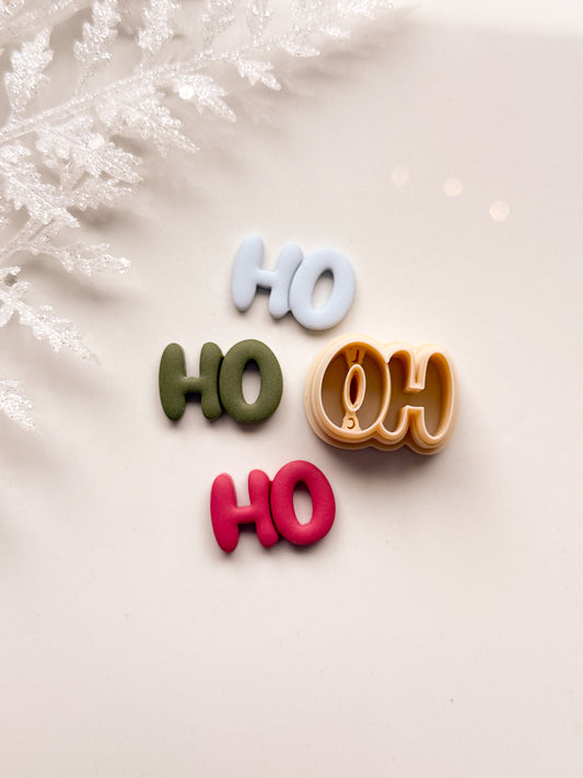 HO HO HO Clay Cutter