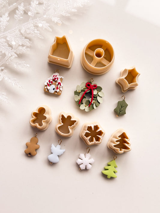 Winter Bead Clay Cutters Extra Tall Drill Guides