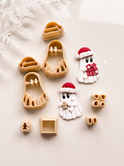 Festive Ghosts Clay Cutter Set