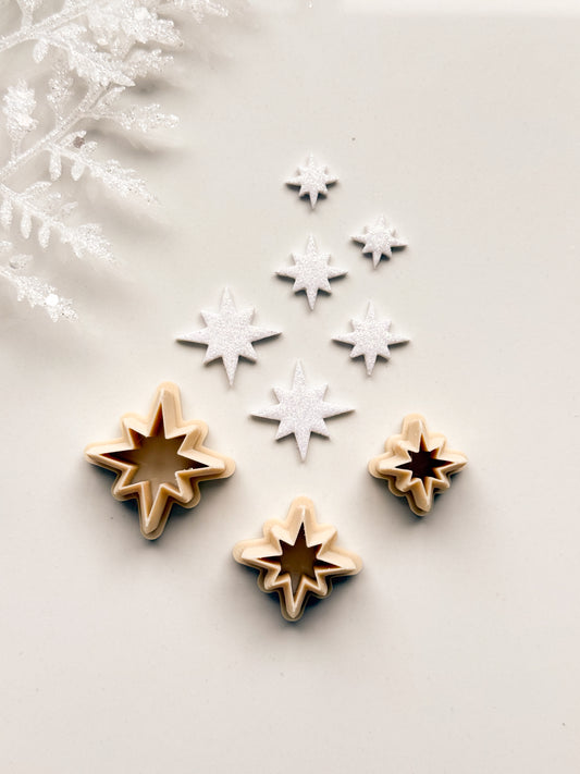Twinkle Stars Clay Cutters