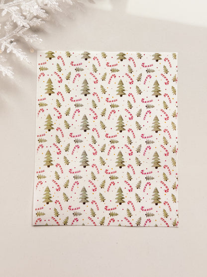 Festive Transfer Sheet