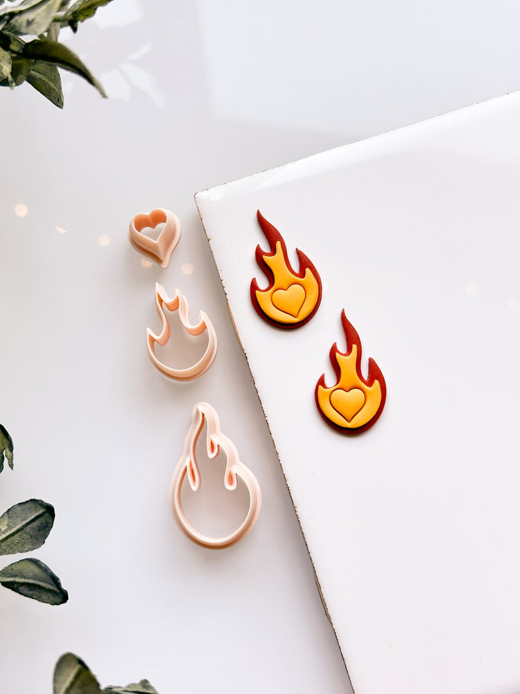 Flame Clay Cutter Set