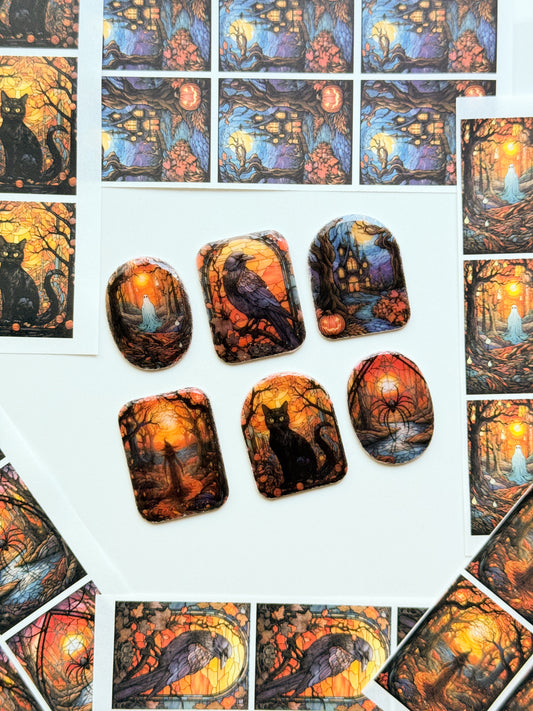 Fall/Halloween Transfer + Clay Cutter Combo