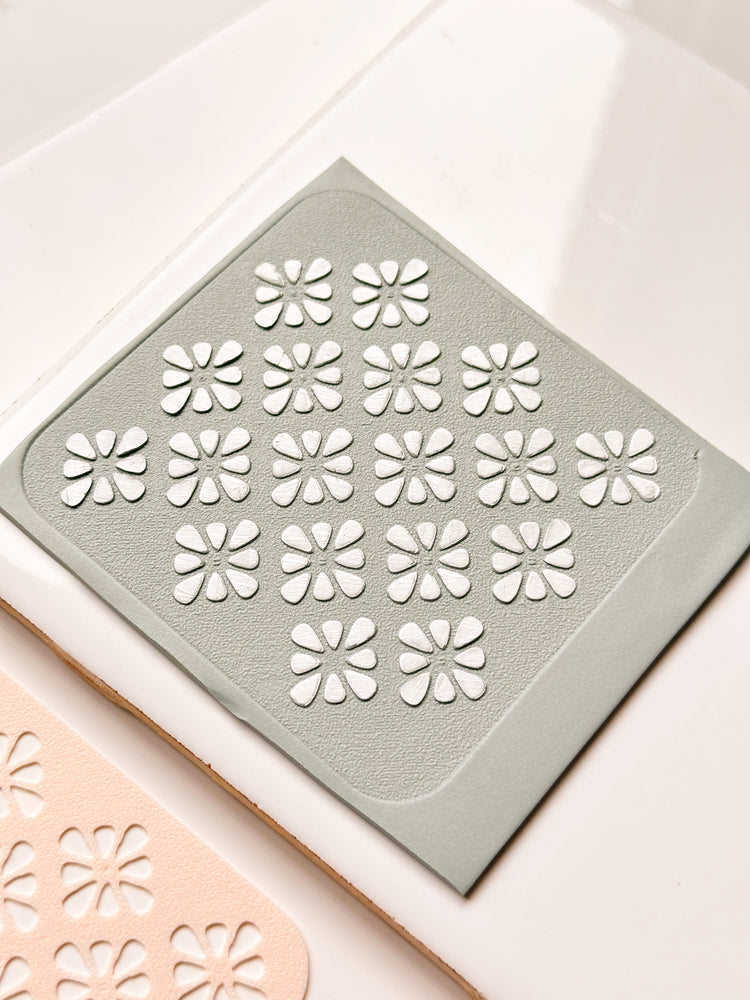 Floral Pattern 3D Printed Stencil