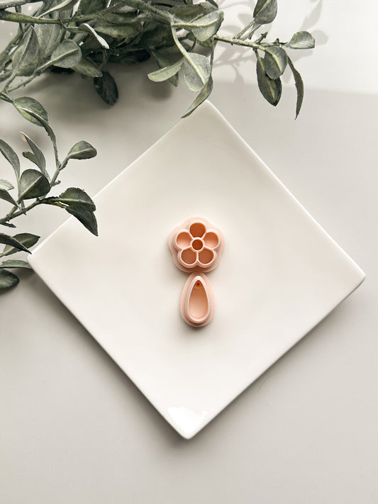 Spring Flower Dangle Clay Cutter Set