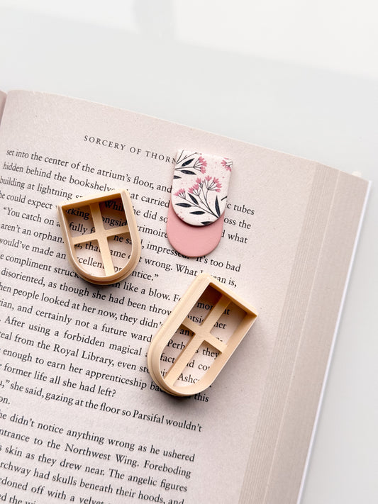 Mini Stacked Bookmark Clay Cutter Set