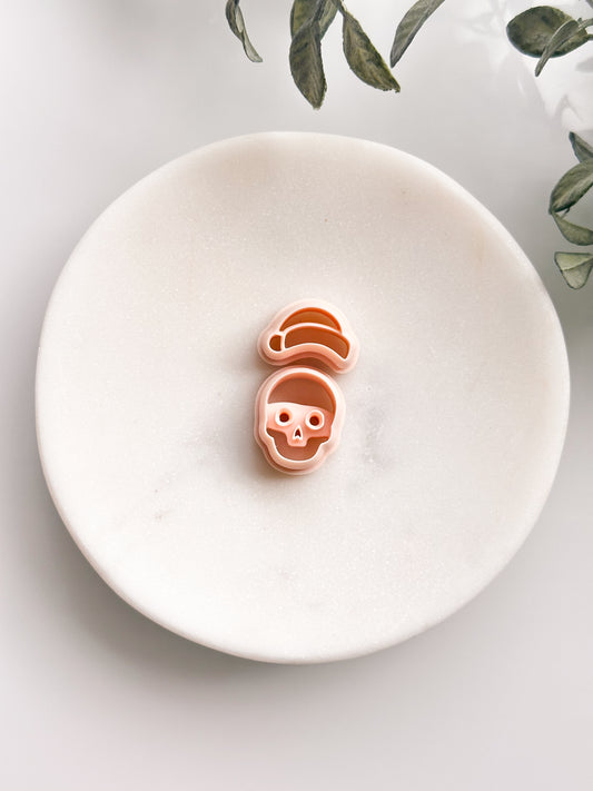 Festive Skull Clay Cutter