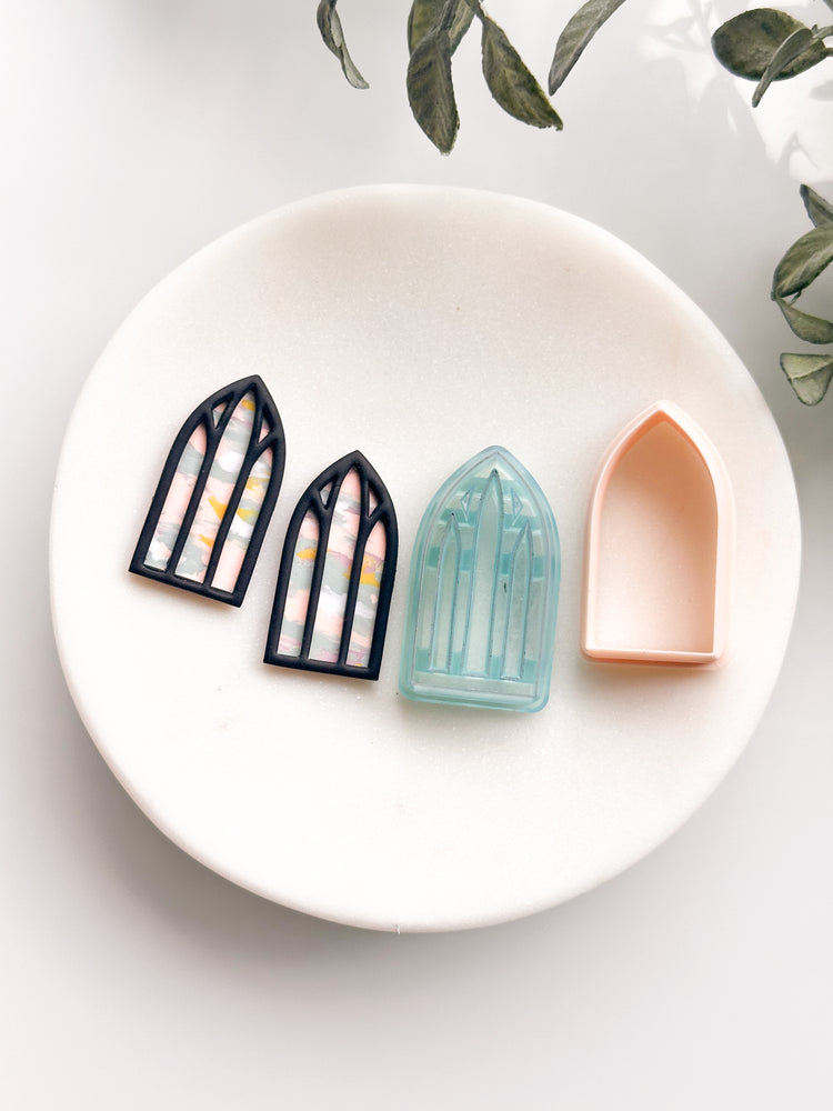 Cathedral Inspired Window Clay Cutter