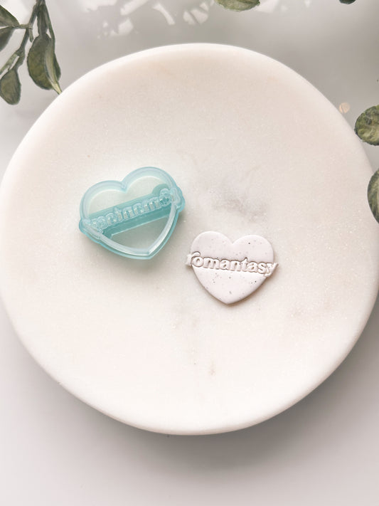 Romantasy Heart Clay Cutter