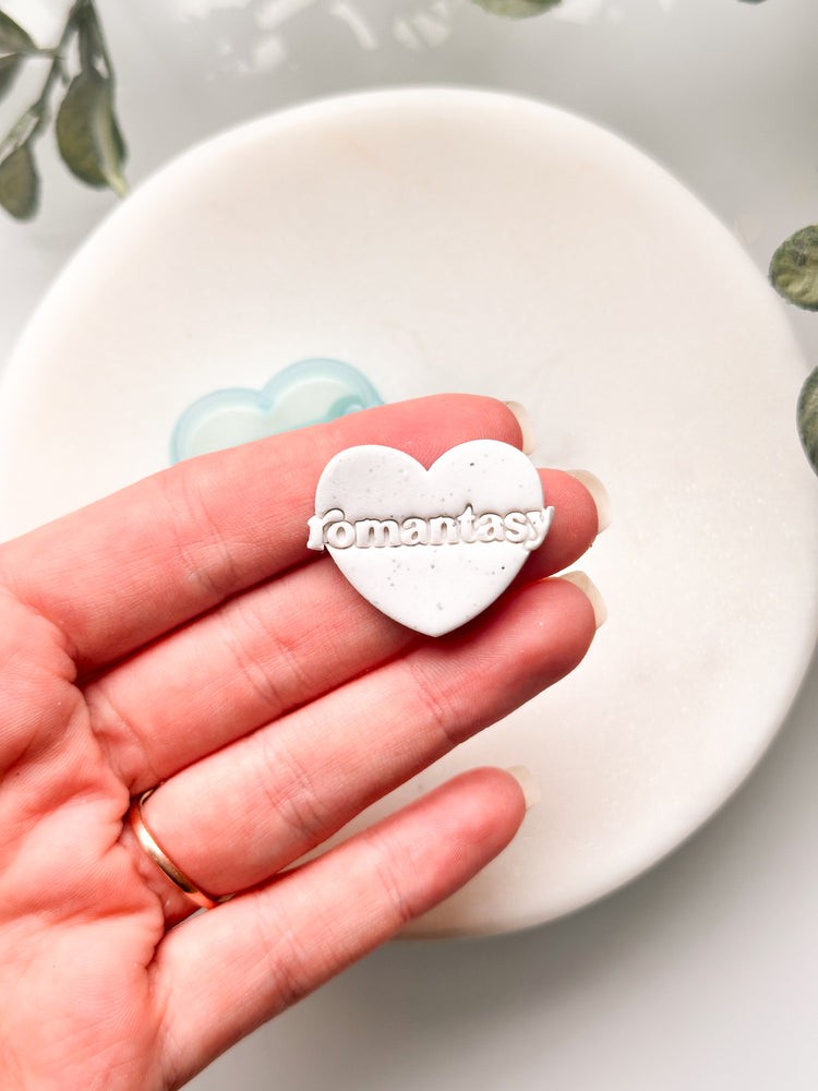 Romantasy Heart Clay Cutter