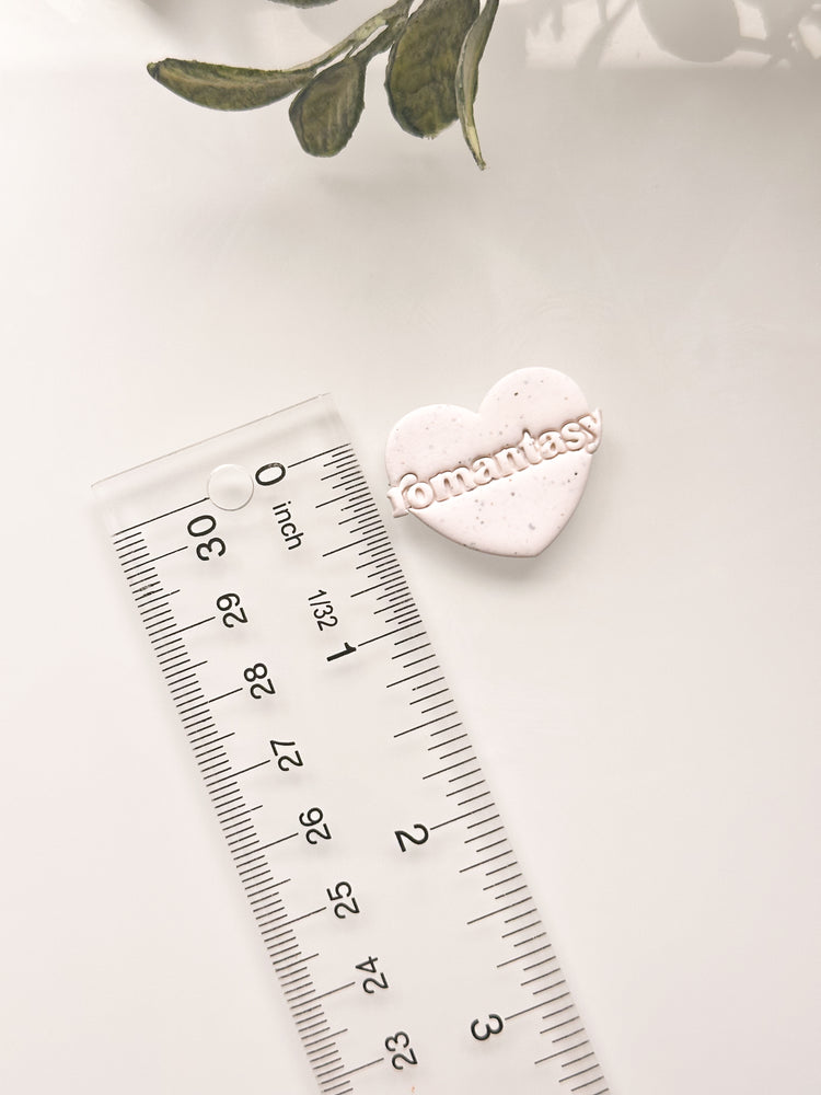 Romantasy Heart Clay Cutter