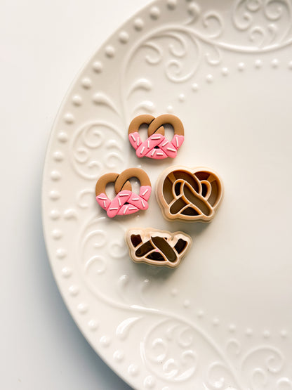 Dipped Pretzel Clay Cutter Set