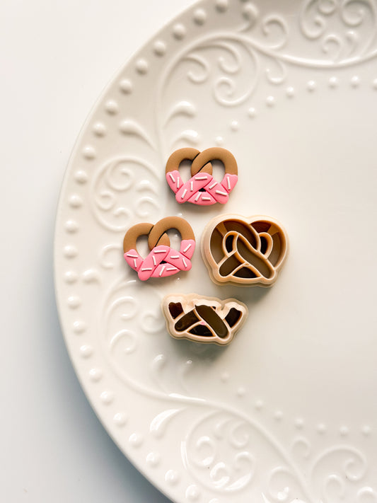 Dipped Pretzel Clay Cutter Set
