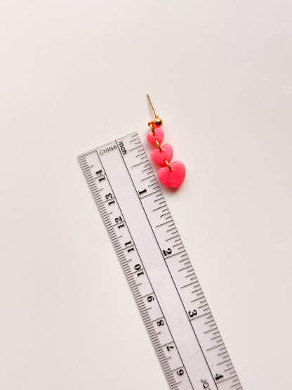 Mini Triple Heart 25 Clay Cutter Set