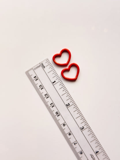 Thin Little Heart Cut Out Clay Cutter