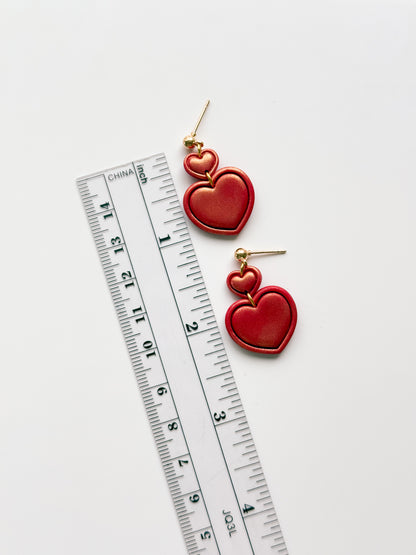 Bordered Heart Duo Clay Cutter Set