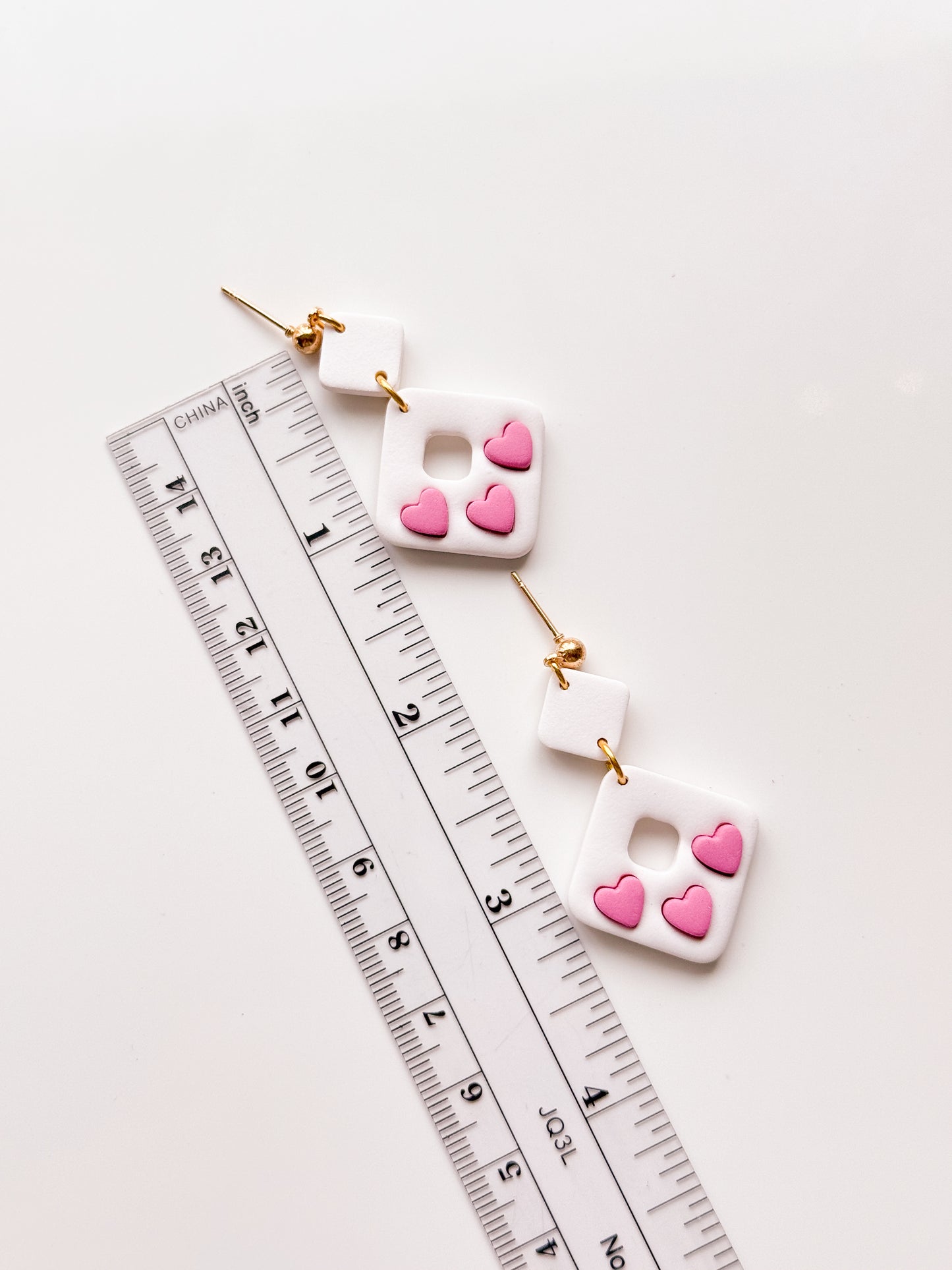 Valentine Diamond Bezel Dangle Clay Cutter Set