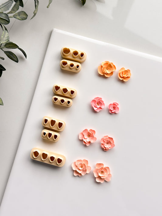 Petal Plates Clay Cutters