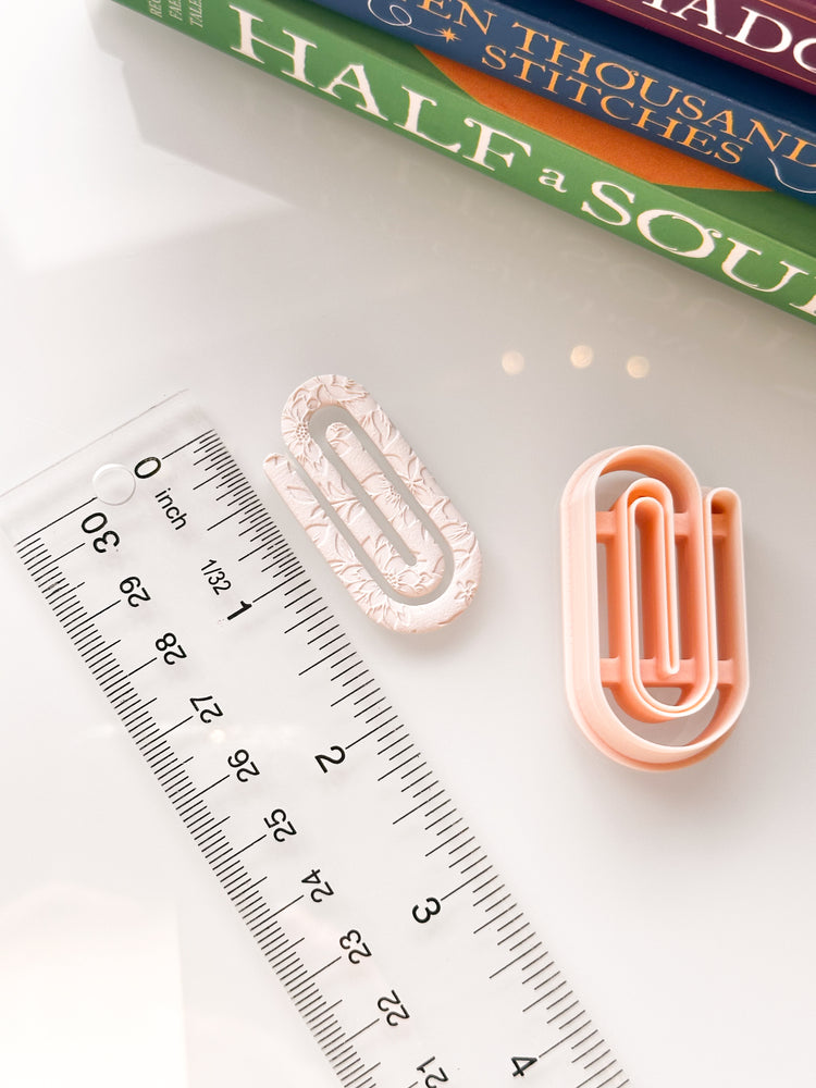 Mini Paperclip Bookmark Clay Cutter