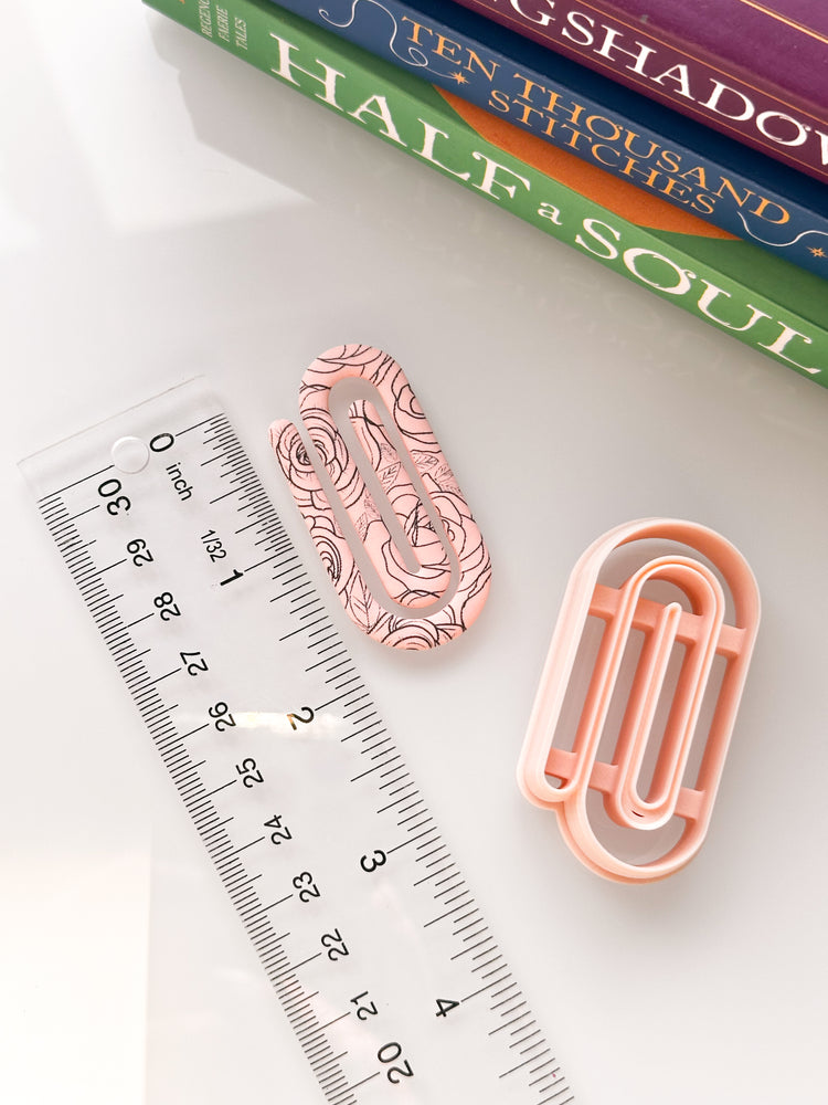 Little Paperclip Bookmark Clay Cutter