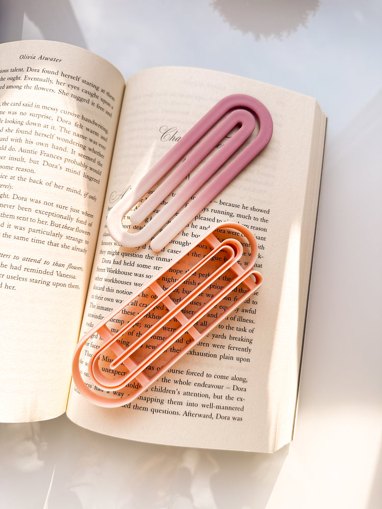 Extra Long Paperclip Bookmark Clay Cutter