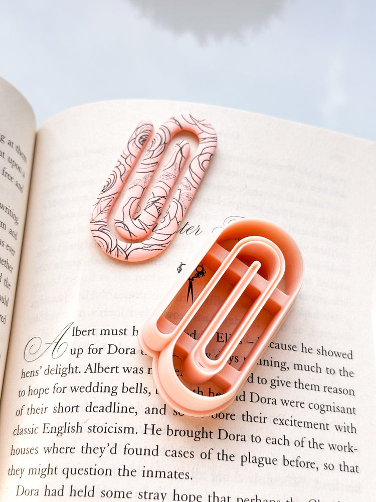 Little Paperclip Bookmark Clay Cutter