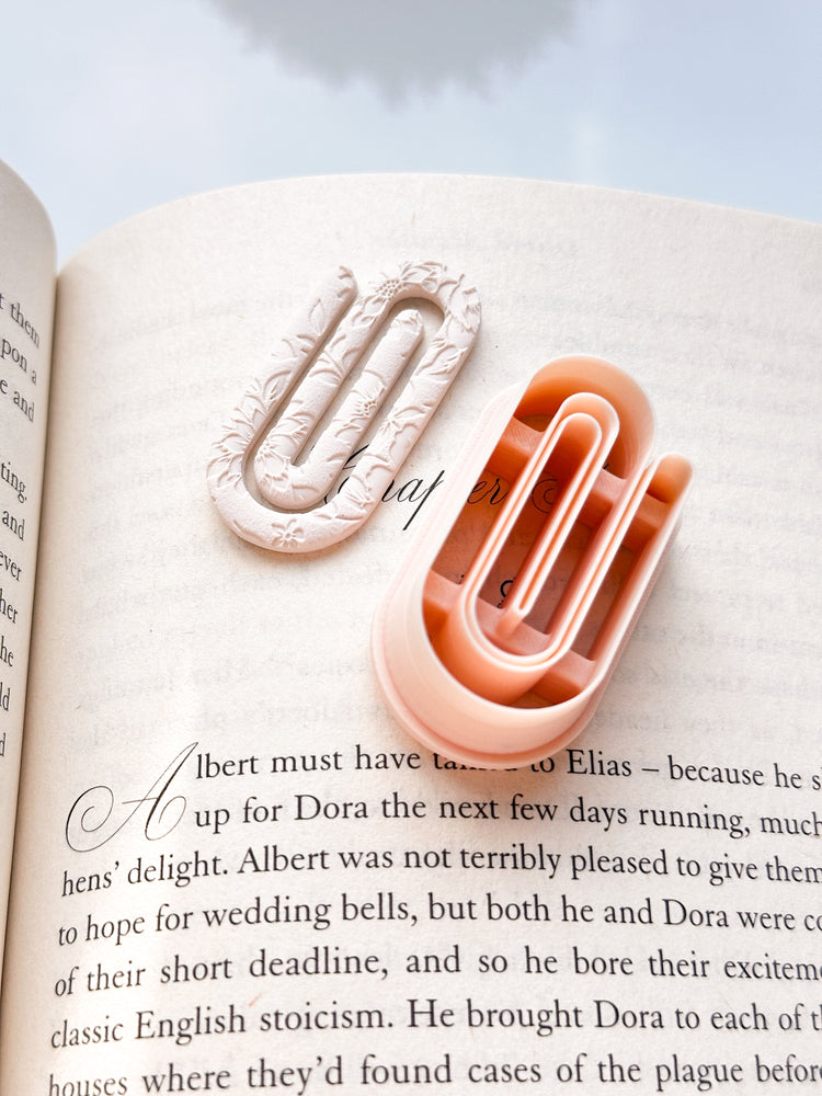 Mini Paperclip Bookmark Clay Cutter