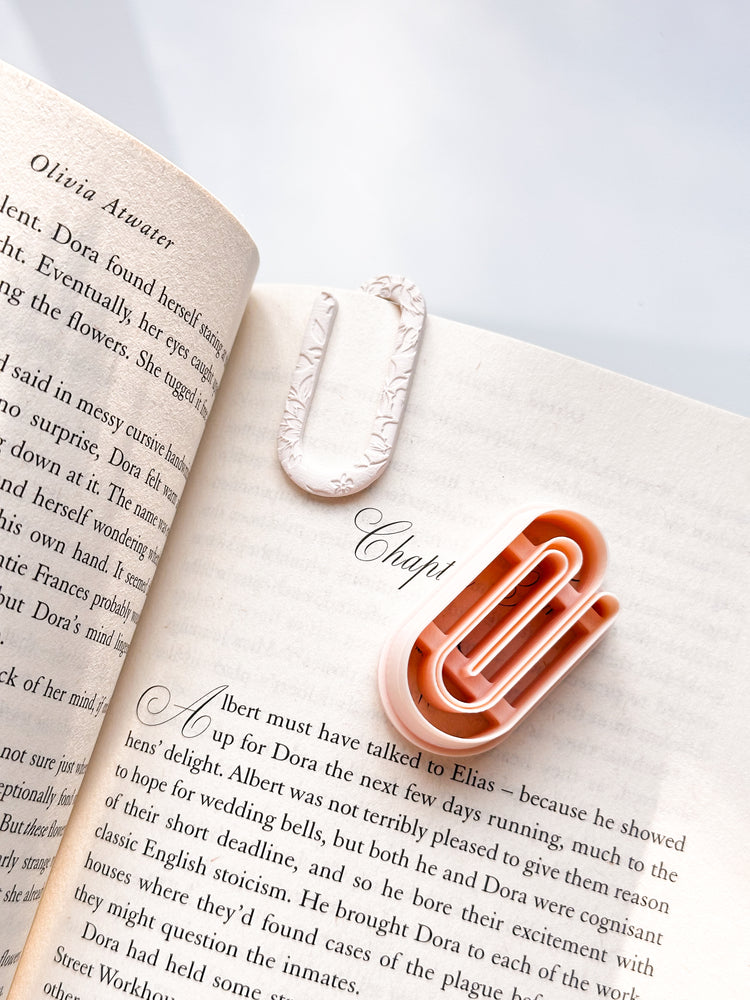 Mini Paperclip Bookmark Clay Cutter