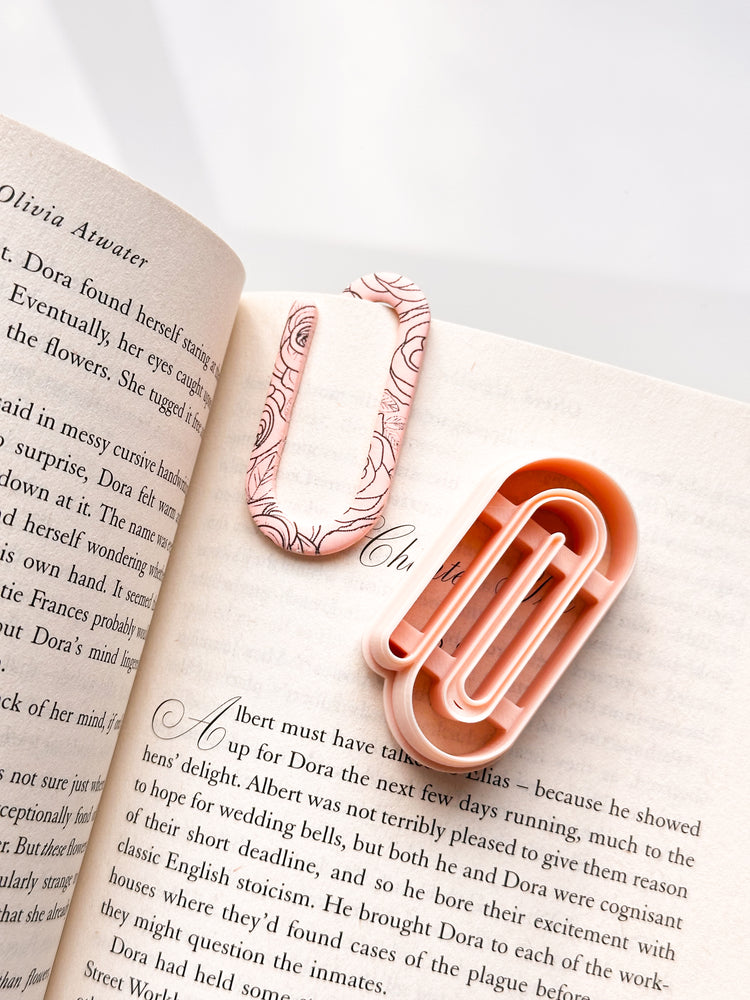 Little Paperclip Bookmark Clay Cutter