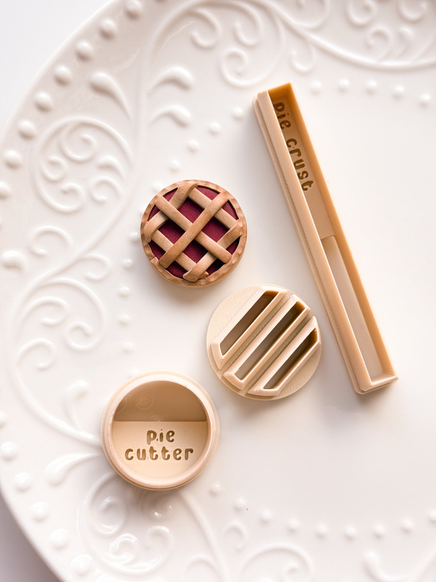 Pie Builder Clay Cutter Set