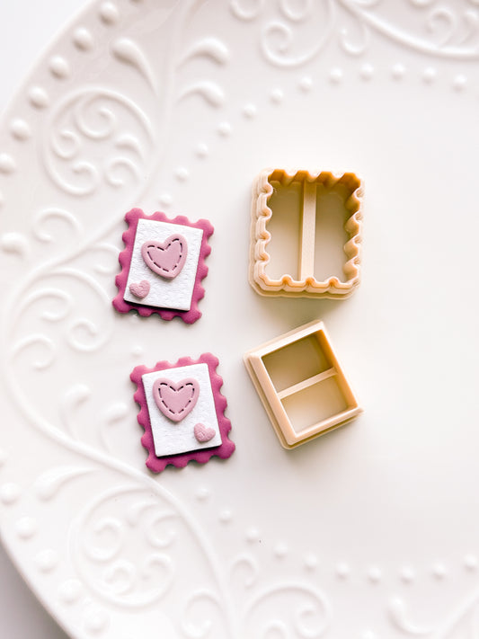 Postage Stamp Clay Cutter Set