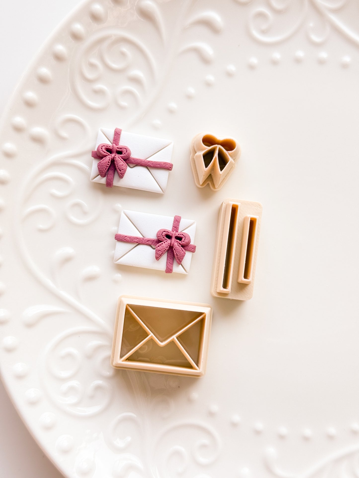 Wrapped Letter Clay Cutter Set