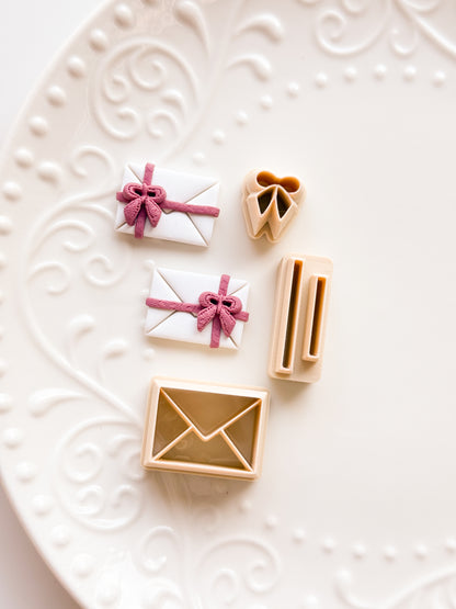 Wrapped Letter Clay Cutter Set