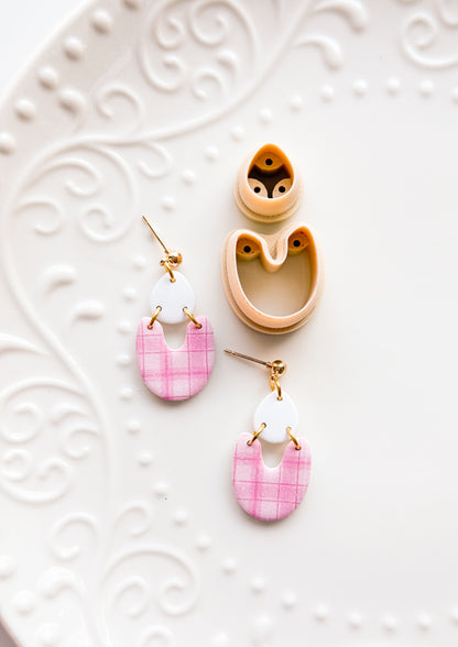 Little U Dangle Clay Cutter Set - Drill Guides