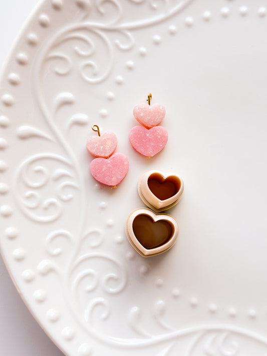 Heart Bead Dangle Clay Cutter
