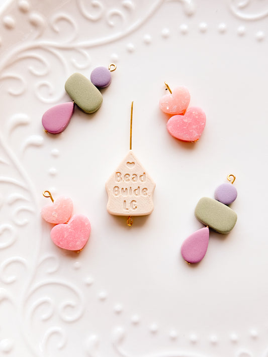 Bead Guide For Pin Placement Polymer Clay Cutter Tool