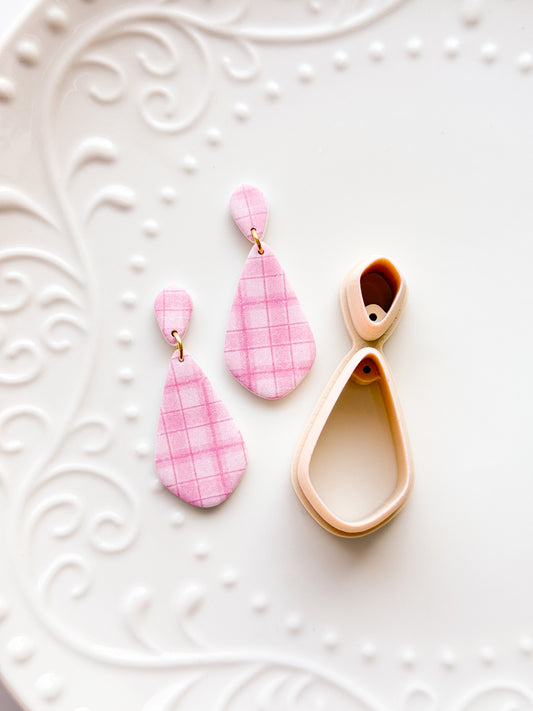 Uniform Drop Dangle Clay Cutter Set - Drill Guides