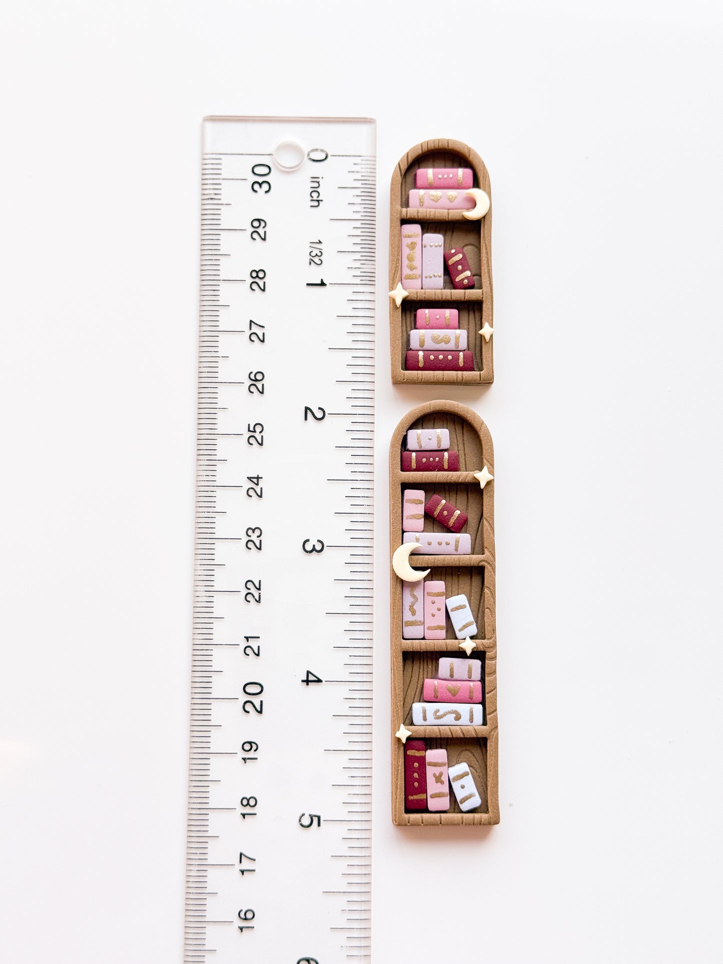 Bookshelf Bookmark Clay Cutters