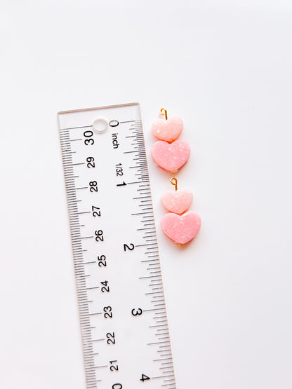 Heart Bead Dangle Clay Cutter