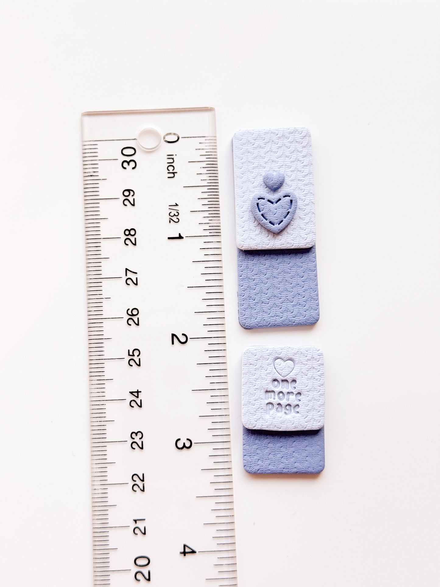 Rectangle Stacked Bookmark Clay Cutters