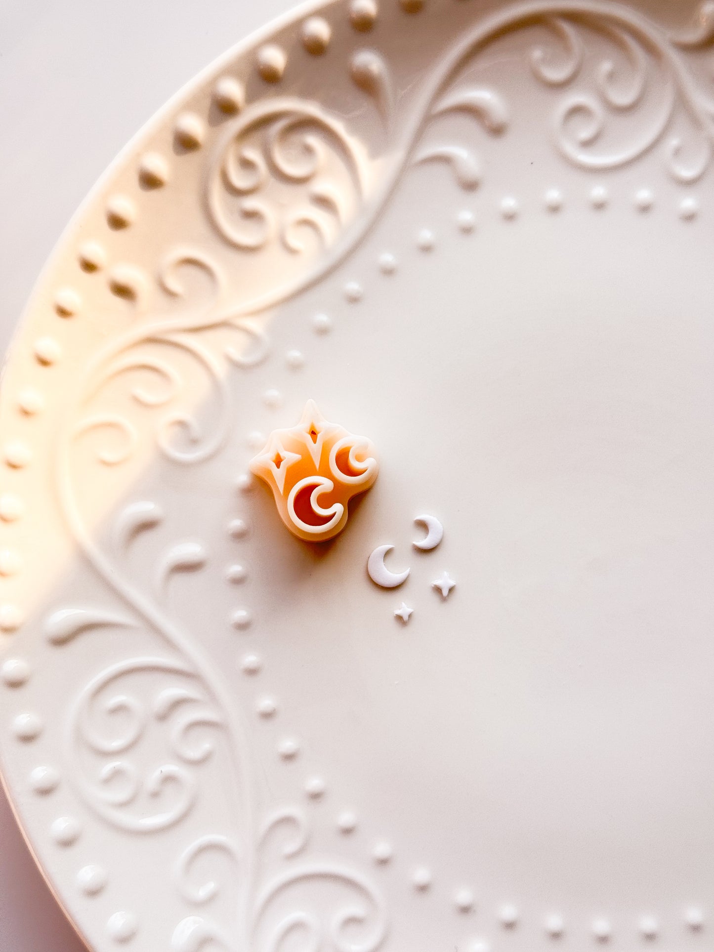 Moon and Stars Resin Micro Clay Cutter