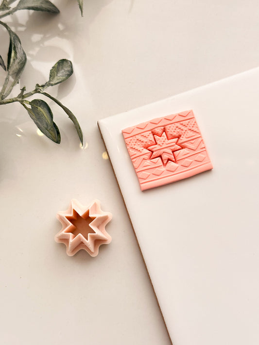 Aztec Style Stud Clay Cutter