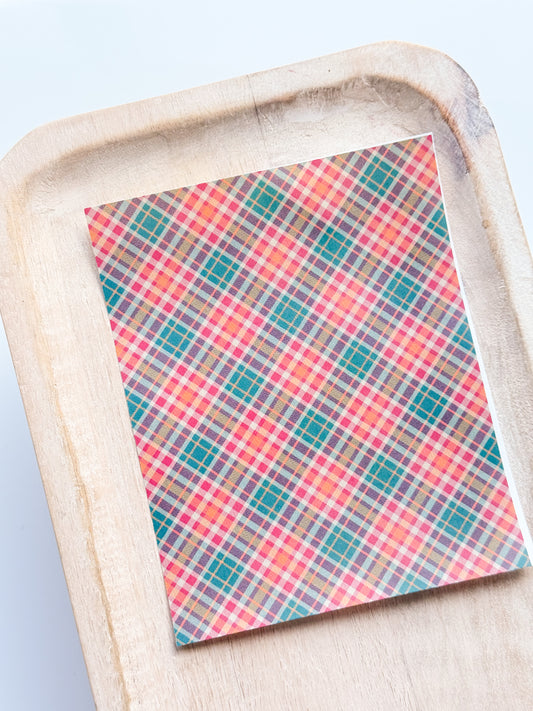 Plaid 2025 4 Transfer Sheet