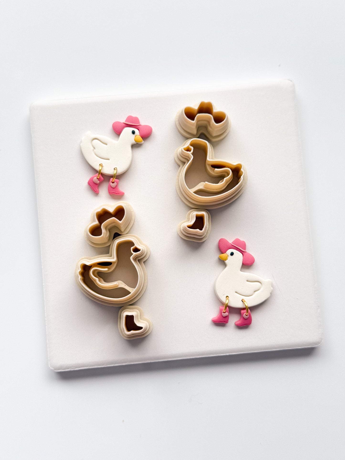 Cowgirl Duck Clay Cutter Set