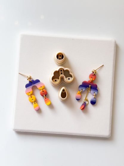 Buildable Pieces Dangle Clay Cutter Set