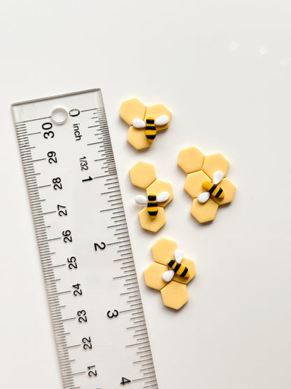 Bee + Honeycomb Clay Cutter Set