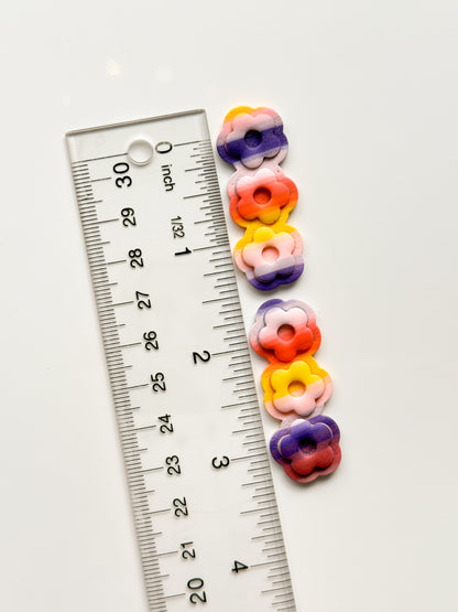 Pressed Triple Flower Clay Cutter