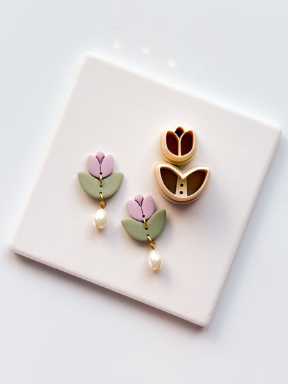 Sweet Tulip Clay Cutter Set